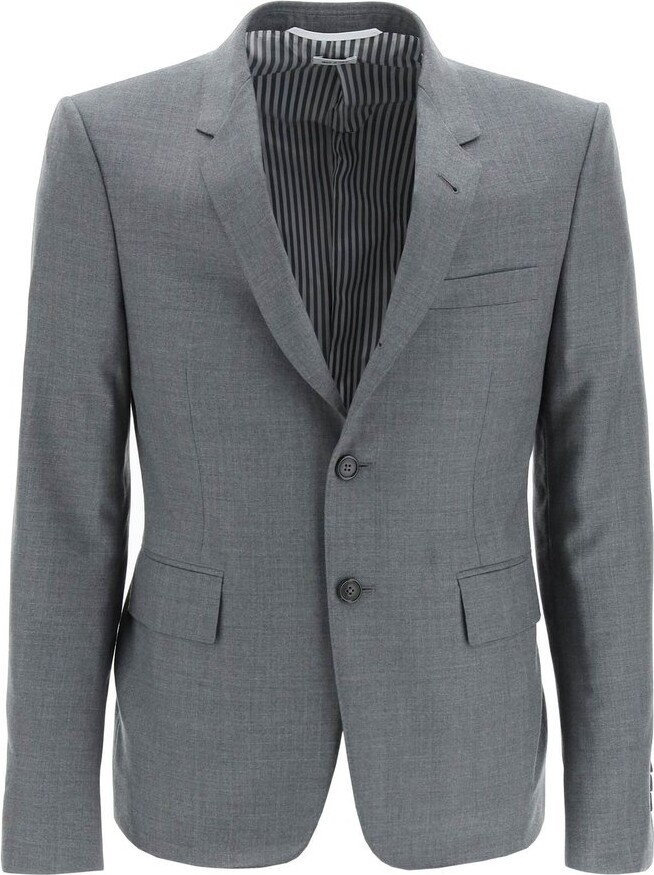 Thom Browne Super 120s Single-Breasted Tailored Blazer