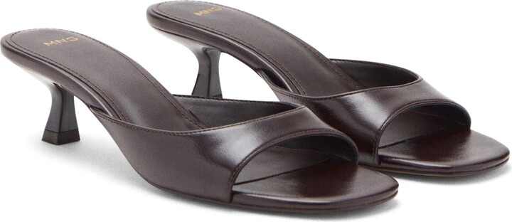 MANGO Kitten Heel Sandal