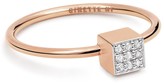 Thumbnail for your product : ginette_ny Mini Diamond Ever Square Ring