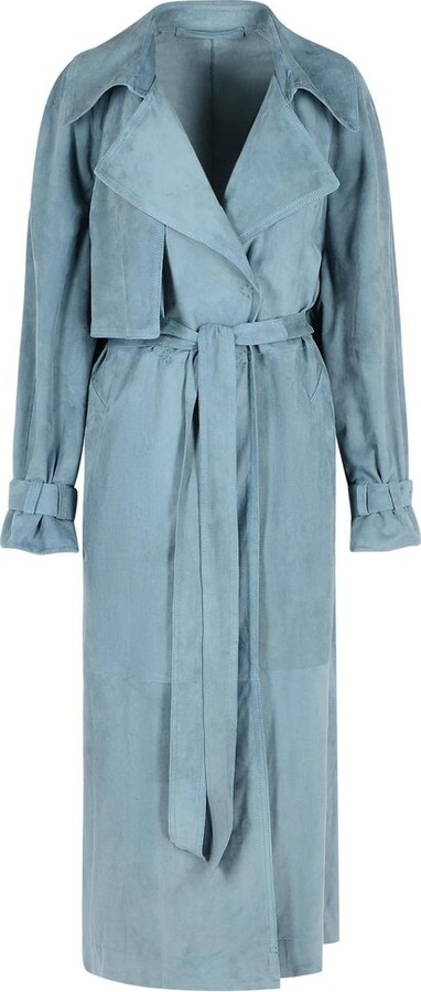 Salvatore Santoro Tied Waist Trench Coat