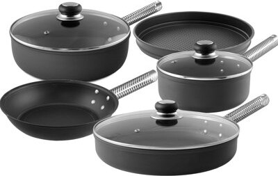 LloydPans Kitchenware 8 Piece Cookware Set