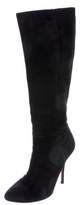 Thumbnail for your product : Gucci Suede Knee-High Boots