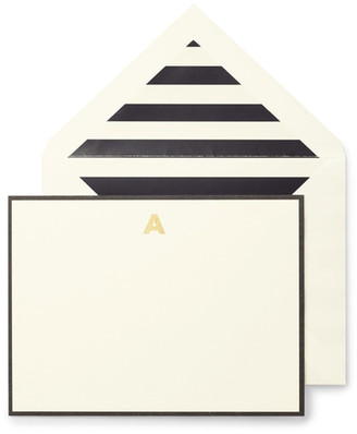 Kate Spade Monogram A Correspondence Cards - Set of 10