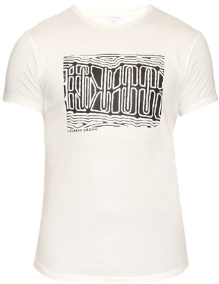 Orlebar Brown Abstract-print cotton T-shirt