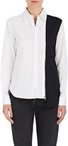 Thumbnail for your product : Comme des Garcons Women's Patchwork & Zip-Detailed Button-Front Shirt