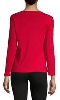 Thumbnail for your product : Karen Scott Petite Holiday Dogs Long-Sleeve Top