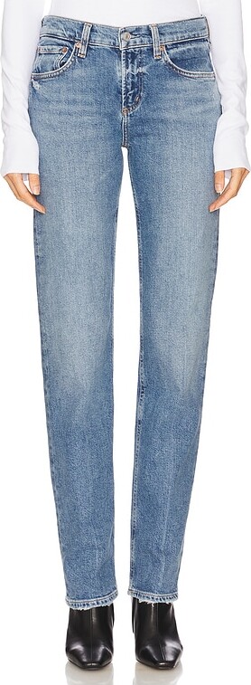 AGOLDE Low Rise Slim Jeans