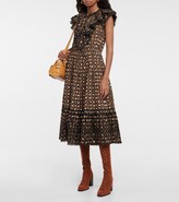 Thumbnail for your product : Ulla Johnson Yvette floral cotton midi dress