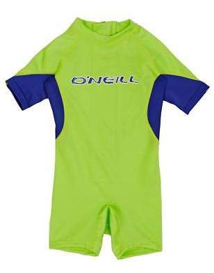 O'Neill UV Suits Young Boys Short Sleeve O'zone Rash Vest