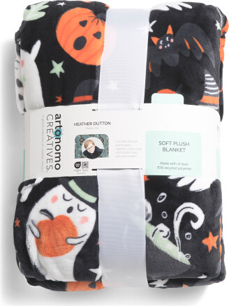 TJMAXX Halloween Hijinx Blanket, Polyester