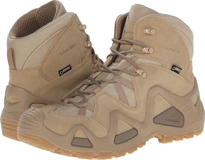 Lowa Zephyr GTX Mid TF Men's Shoes Beige : 8 D - Medium, Leather/Textile