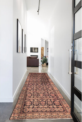 Andelz Black Rug 3'1" x 9'5"