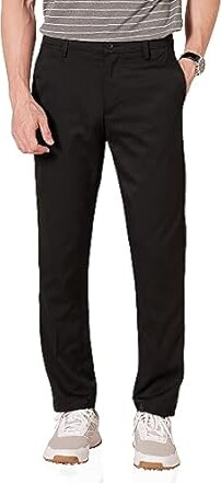 Amazon Essentials Men's Slim-Fit Stretch Golf Pant, Khaki Brown, 34W x 34L