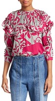 Thumbnail for your product : Johanna Ortiz Same Old Song Floral Blouse