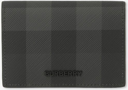 Burberry Check Folding Card Case