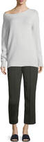 Thumbnail for your product : Vince Boat-Neck Long-Sleeve Wool-Cashmere Sweater
