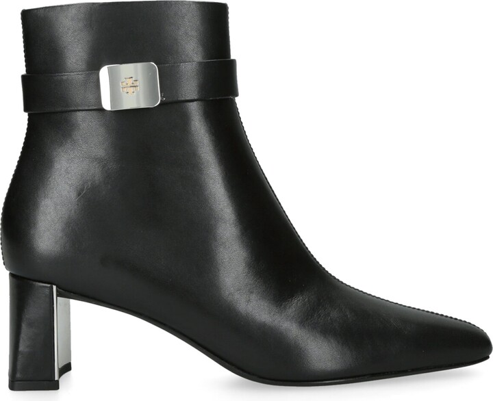 Tory Burch Leather Georgia Ankle Boots 55