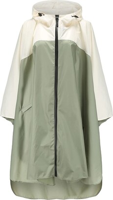 Womens Ladies Raincoat Wind Waterproof Jacket Hooded Rain Mac Outdoor Poncho UK 