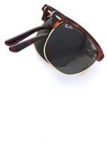 Thumbnail for your product : Ray-Ban Foldable Clubmaster Sunglasses