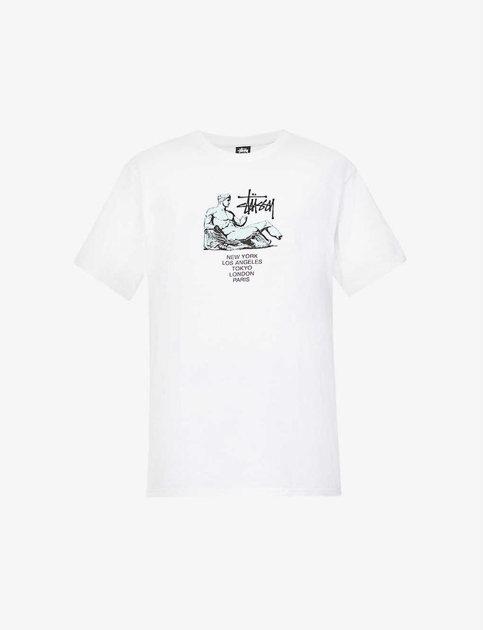 Stussy Dionysos graphic-print cotton 