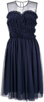 Thumbnail for your product : P.A.R.O.S.H. Ruffled Flared Dress