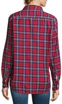 Thumbnail for your product : Frank And Eileen Eileen Plaid Button-Front Cotton shirt