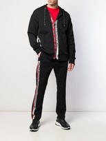 Thumbnail for your product : Just Cavalli Stripe Detail Hooded Top