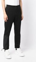Thumbnail for your product : HUGO BOSS Logo-Patch Toggle-Fastening Joggers