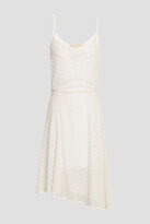Thumbnail for your product : Vanessa Bruno Asymmetric Broderie Anglaise Dress