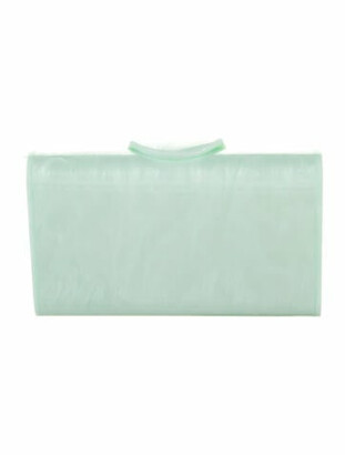 mint green clutch
