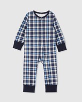 Thumbnail for your product : Milky Boy's Grey Longsleeve Rompers - Check Sleep Romper - Babies - Size 1 YR at The Iconic