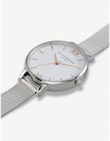 Thumbnail for your product : Olivia Burton OB16BD97 stainless steel mesh watch