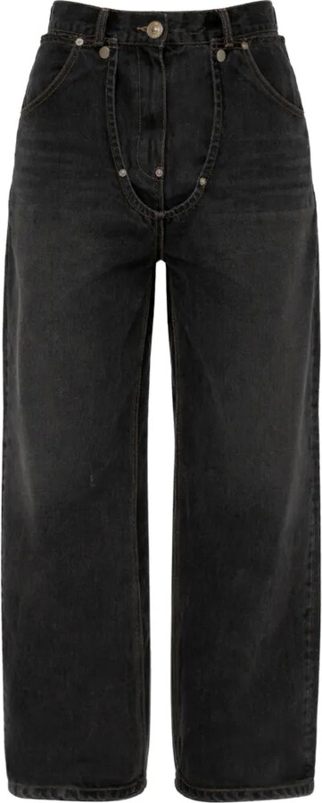 pushBUTTON Embellished Denim Jeans