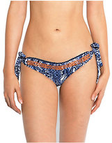 Thumbnail for your product : Lucky Brand Batik Tie Side Bottom