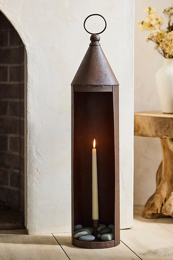 Rustic Chimney Taper Holder