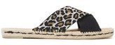 Thumbnail for your product : Castaner Paloma Leopard-print Jacquard And Canvas Espadrille Slides