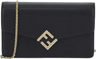Fendi Studded Leather Wallet on Chain (SHG-34247) – LuxeDH
