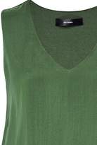 Thumbnail for your product : Hallhuber Silk Top With V-Neckline