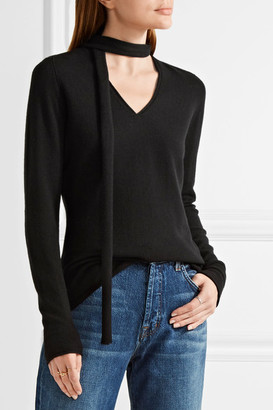 Allude Cashmere Sweater - Black