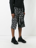 Thumbnail for your product : Kokon To Zai Monogram Tie-Waist Bermuda Shorts