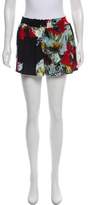 Thumbnail for your product : Alice + Olivia High-Rise Floral Print Shorts