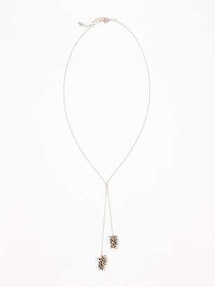 Old Navy Beaded Lariat Necklace for Women