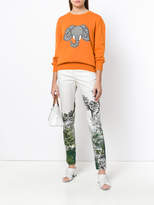 Thumbnail for your product : Alberta Ferretti elephant intarsia jumper