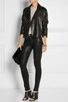 Thumbnail for your product : J Brand 8032 Stocking Ryan mid-rise coated skinny jeans