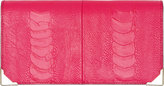 Thumbnail for your product : Alexander Wang Flamingo Pink Prisma Continental Wallet