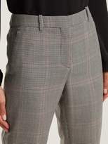 Thumbnail for your product : Givenchy Houndstooth Wool Blend Trousers - Womens - Black White