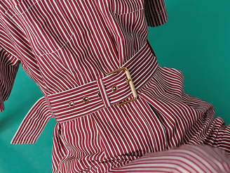 Diane von Furstenberg Short-Sleeve Pocket Jumpsuit