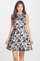 Thumbnail for your product : Adrianna Papell Brocade Fit & Flare Dress