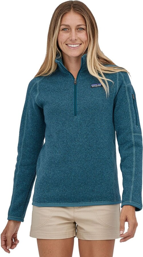 Patagonia Better Sweater 1/4-Zip Fleece Jacket - Women's - ShopStyle