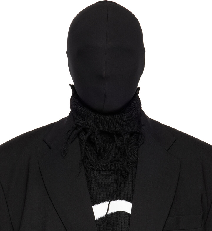 VETEMENTS ヴェトモン Black Mask S Buy VETEMENTS men black cotton mask for $252 online on SV77